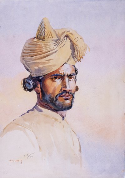 Soldato degli 82nd Punjabis, Awan, illustrazione per 